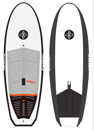INFINITY - Tombstone Foil SUP 7,6' x 31''